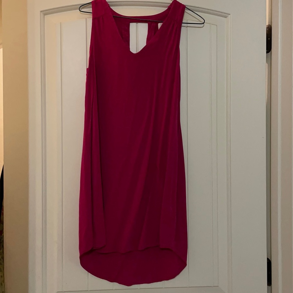 Old navy hot pink short summer dress